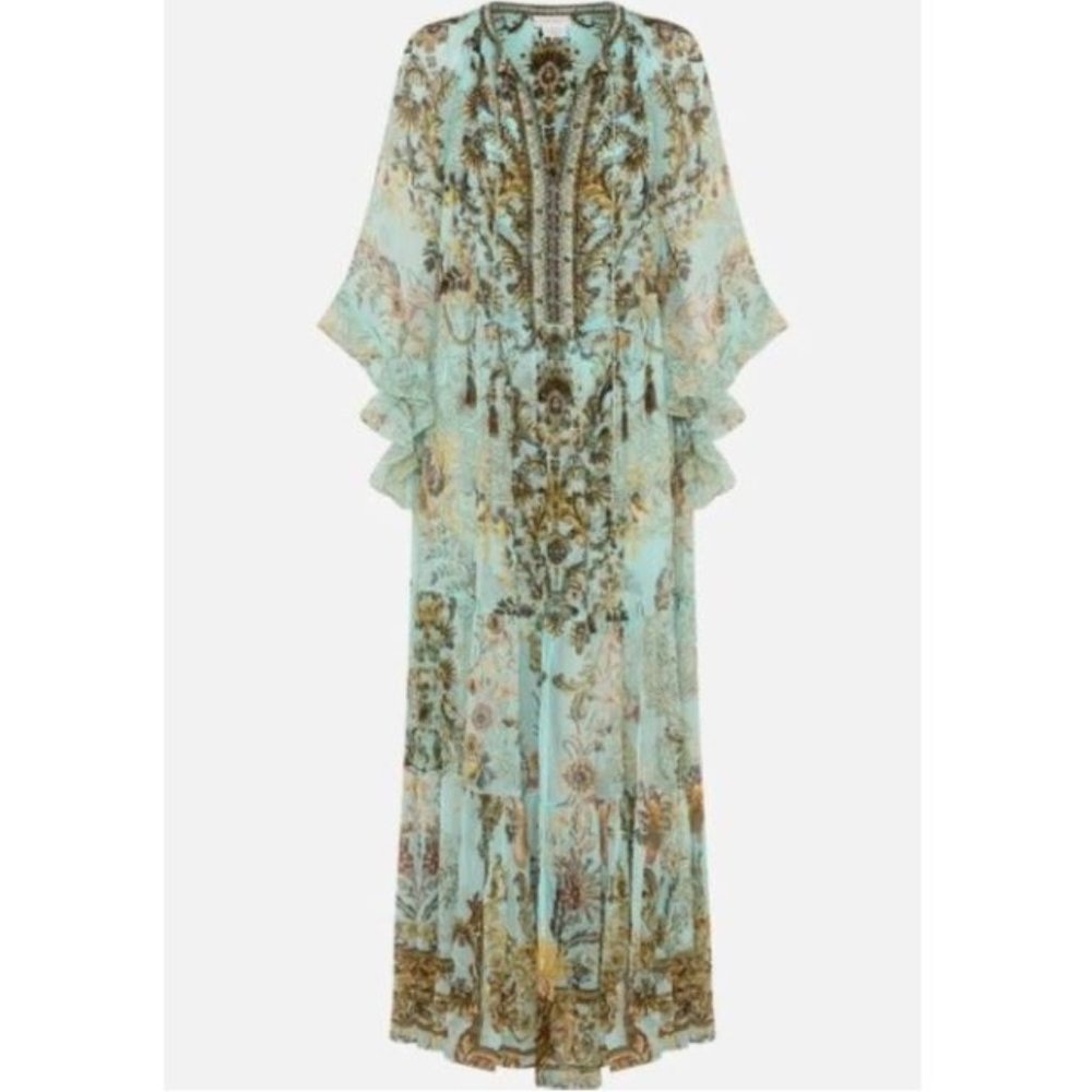 Camilla Adieu Yesterday Size – Small (S) Wide Sleeve Gathered Dress